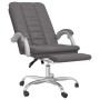 Silla de oficina reclinable cuero sintético gris en Sillas de oficina | Comprar online en Foru.es