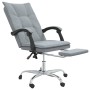 Silla de oficina reclinable de tela gris claro en Sillas de oficina | Comprar online en Foru.es