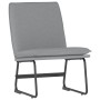 Sillón de relax tela gris claro 52x75x76 cm en Sillones | Comprar online en Foru.es