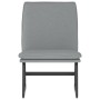 Sillón de relax tela gris claro 52x75x76 cm en Sillones | Comprar online en Foru.es