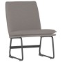 Sillón de relax tela gris taupé 52x75x76 cm en Sillones | Comprar online en Foru.es