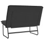 Banco de cuero sintético negro 100x75x76 cm en Bancos | Comprar online en Foru.es
