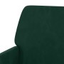 Sillón de terciopelo verde oscuro 62x79x79 cm en Sillones | Comprar online en Foru.es