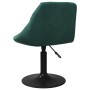 Sillas de comedor giratorias 4 uds terciopelo verde oscuro en Sillas de comedor | Comprar online en Foru.es