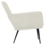 Sillón de terciopelo crema 62x79x79 cm en Sillones | Comprar online en Foru.es