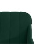 Banco de terciopelo verde oscuro 110x76x80 cm en Bancos | Comprar online en Foru.es