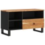 Mueble de TV madera acacia y madera de ingeniería 80x33x46 cm en Muebles TV | Comprar online en Foru.es