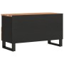 Mueble de TV madera acacia y madera de ingeniería 80x33x46 cm en Muebles TV | Comprar online en Foru.es