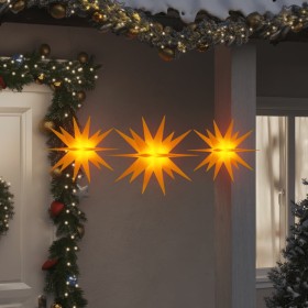 Lámparas de Navidad LED plegables 3 unidades amarillo en Decoración Festiva y Estacional | Comprar online en Foru.es