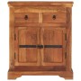 Aparador de madera maciza de acacia 63x30x75 cm de vidaXL, Aparadores - Ref: Foro24-248005, Precio: 256,42 €, Descuento: %