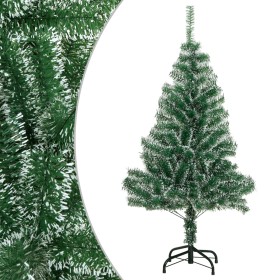 Árbol de Navidad artificial verde con nieve 120 cm en Decoración Festiva y Estacional | Comprar online en Foru.es