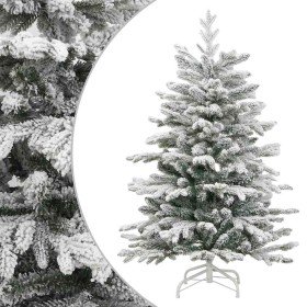 Árbol de Navidad artificial con bisagras y nieve flocada 210 cm en Decoración Festiva y Estacional | Comprar online en Foru.es