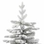 Árbol de Navidad artificial con bisagras y nieve flocada 210 cm en Decoración Festiva y Estacional | Comprar online en Foru.es