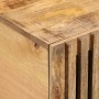 Mesa de centro de madera maciza de mango rugosa 100x55x40 cm en Mesas de centro | Comprar online en Foru.es