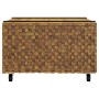 Mesa de Café Marrón 60 x 60 x 38 cm Madera de teca maciza en Mesas de centro | Comprar online en Foru.es
