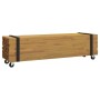 Soporte de TV Marrón 110 x 30 x 30 cm Madera de teca maciza en Muebles TV | Comprar online en Foru.es