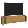Soporte de TV Marrón 110 x 30 x 30 cm Madera de teca maciza en Muebles TV | Comprar online en Foru.es