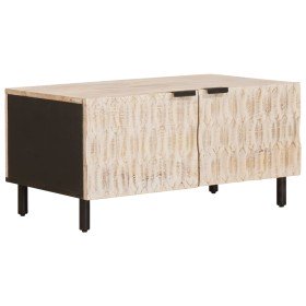 Mesa de Café 80 x 50 x 40 cm Madera de mango maciza en Mesas de centro | Comprar online en Foru.es