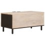 Mesa de Café 80 x 50 x 40 cm Madera de mango maciza en Mesas de centro | Comprar online en Foru.es