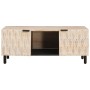 Mesa de Café 100 x 54 x 40 cm Madera de mango maciza en Mesas de centro | Comprar online en Foru.es