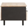 Mesa de Café con cajón 80 x 54 x 40 cm Madera de mango maciza en Mesas de centro | Comprar online en Foru.es