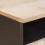 Mesa de Café con cajón 80 x 54 x 40 cm Madera de mango maciza en Mesas de centro | Comprar online en Foru.es