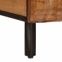Mesa de Café Marrón 80 x 50 x 40 cm Madera de mango maciza en Mesas de centro | Comprar online en Foru.es