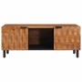 Mesa de Café Marrón 100 x 54 x 40 cm Madera de mango maciza en Mesas de centro | Comprar online en Foru.es