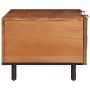 Mesa de Café Marrón 100 x 54 x 40 cm Madera de mango maciza en Mesas de centro | Comprar online en Foru.es
