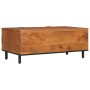 Mesa de Café Marrón 100 x 54 x 40 cm Madera de mango maciza en Mesas de centro | Comprar online en Foru.es