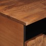 Mesa de Café Marrón 80 x 54 x 40 cm Madera de mango maciza en Mesas de centro | Comprar online en Foru.es