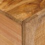 Mesa de Café Natural 80 x 50 x 40 cm Madera de mango maciza en Mesas de centro | Comprar online en Foru.es