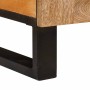 Mesa de Café Natural 80 x 50 x 40 cm Madera de mango maciza en Mesas de centro | Comprar online en Foru.es