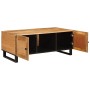Mesa de Café Natural 100 x 54 x 40 cm Madera de mango maciza en Mesas de centro | Comprar online en Foru.es