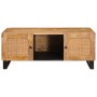 Mesa de Café Natural 100 x 54 x 40 cm Madera de mango maciza en Mesas de centro | Comprar online en Foru.es