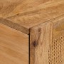 Mesa de Café Natural 100 x 54 x 40 cm Madera de mango maciza en Mesas de centro | Comprar online en Foru.es