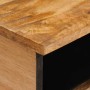 Mesa de Café Natural 80 x 54 x 40 cm Madera de mango maciza en Mesas de centro | Comprar online en Foru.es