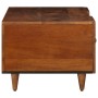 Mesa de Café Marrón 100 x 54 x 40 cm Madera de mango maciza en Mesas de centro | Comprar online en Foru.es