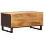 Mesa de Café Marrón 88 x 52 x 12 cm Madera de mango maciza en Mesas de centro | Comprar online en Foru.es