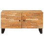 Mesa de Café Marrón 89 x 52 x 11 cm Madera de mango maciza en Mesas de centro | Comprar online en Foru.es