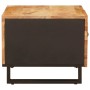 Mesa de Café Marrón 89 x 52 x 11 cm Madera de mango maciza en Mesas de centro | Comprar online en Foru.es