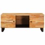 Mesa de Café Marrón 108 x 58 x 14 cm Madera de mango maciza en Mesas de centro | Comprar online en Foru.es