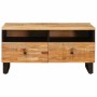 Mesa de Café Marrón 89 x 59.5 x 17 cm Madera de mango maciza en Mesas de centro | Comprar online en Foru.es