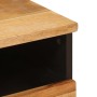 Mesa de Café Marrón 89 x 59.5 x 17 cm Madera de mango maciza en Mesas de centro | Comprar online en Foru.es