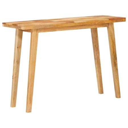 Mesa de comedor Natural 100 x 35 x 75 cm Madera de mango maciza en Mesas de comedor | Comprar online en Foru.es