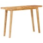 Mesa de comedor Natural 100 x 35 x 75 cm Madera de mango maciza en Mesas de comedor | Comprar online en Foru.es