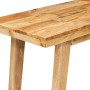 Mesa de comedor Natural 100 x 35 x 75 cm Madera de mango maciza en Mesas de comedor | Comprar online en Foru.es