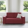Sofá Rojo vino 160 x 78 x 84 cm tela en Sofás | Comprar online en Foru.es