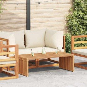 Mesa auxiliar de jardín Marrón 110 x 55 x 35,5 cm en Mesas de jardín | Comprar online en Foru.es