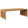 Mesa auxiliar de jardín Marrón 110 x 55 x 35,5 cm en Mesas de jardín | Comprar online en Foru.es